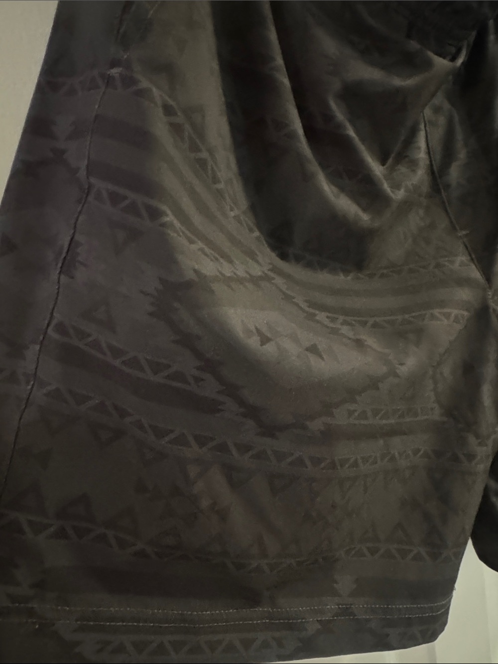 chubbies Black Aztec-Pattern Swim Trunks - Picture 4 of 6